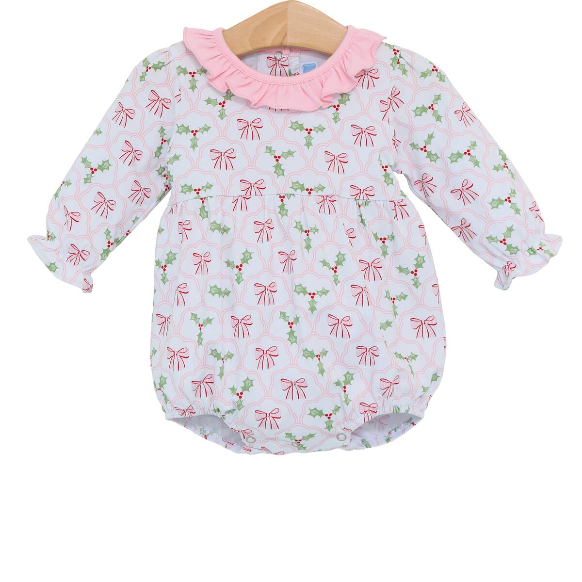 Christmas Berries and Bows Knit Bubble