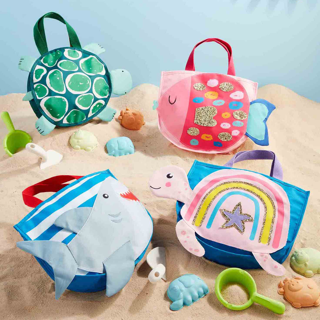 Sand Toy Tote Sets