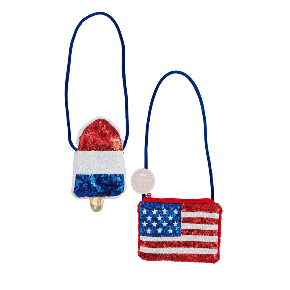 Patriotic Light-Up Purses