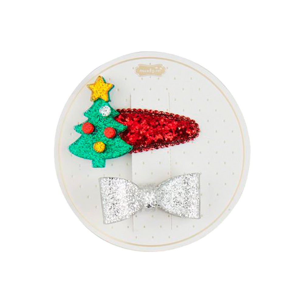Christmas Hair Clip Set