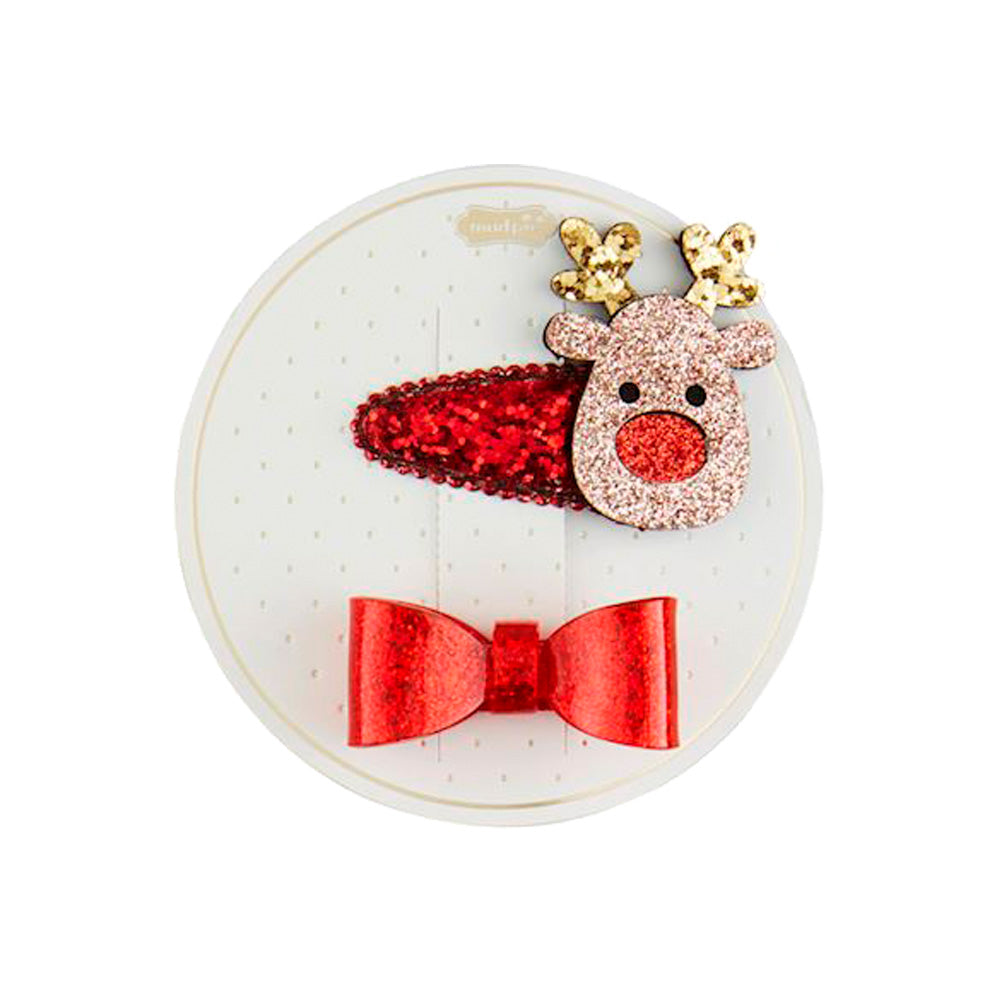 Christmas Hair Clip Set