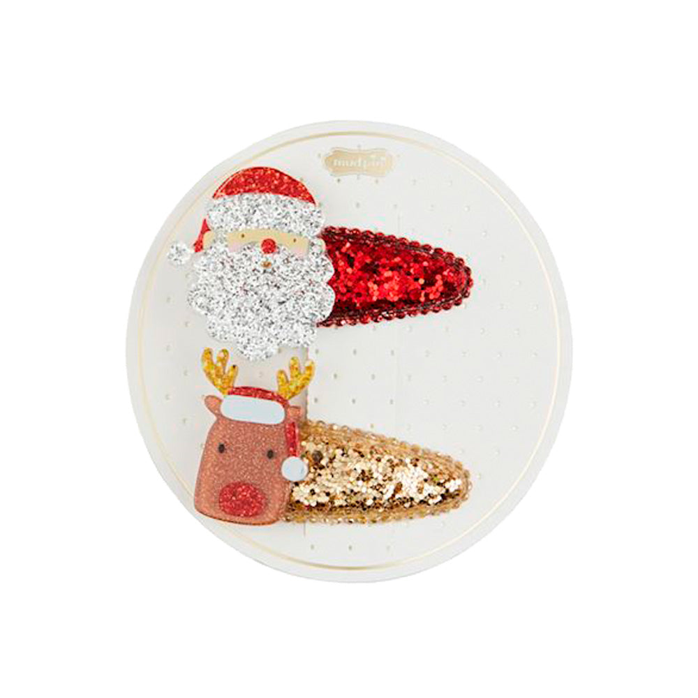 Christmas Hair Clip Set