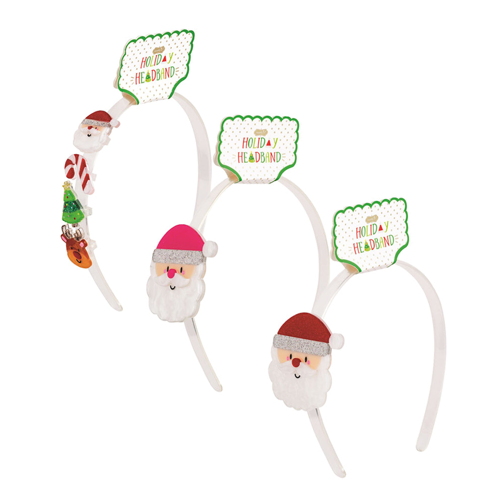 Christmas Acrylic Headbands