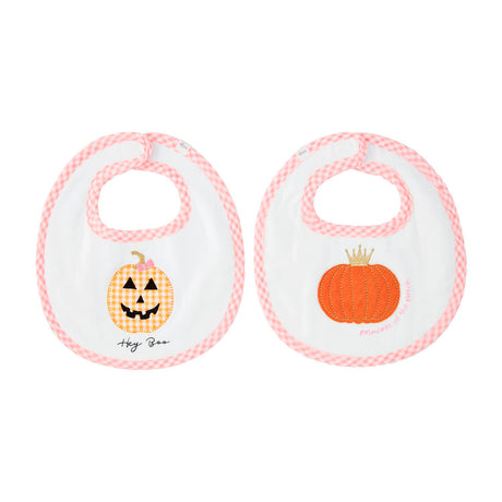 Reversible Pumpkin Bib