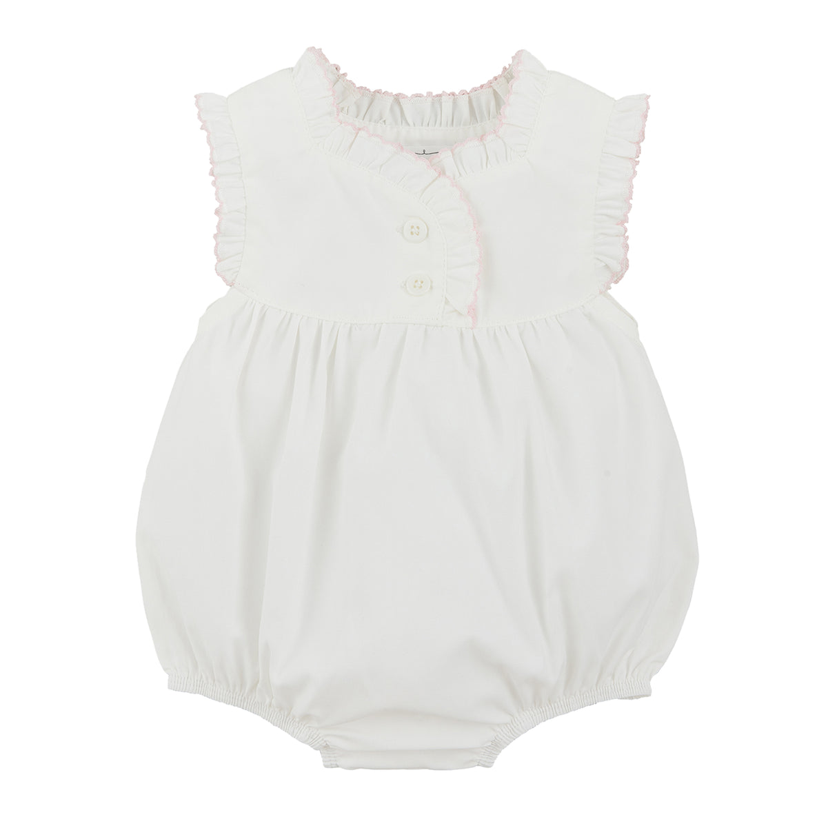 Poplin Sleeveless Pink Bubble