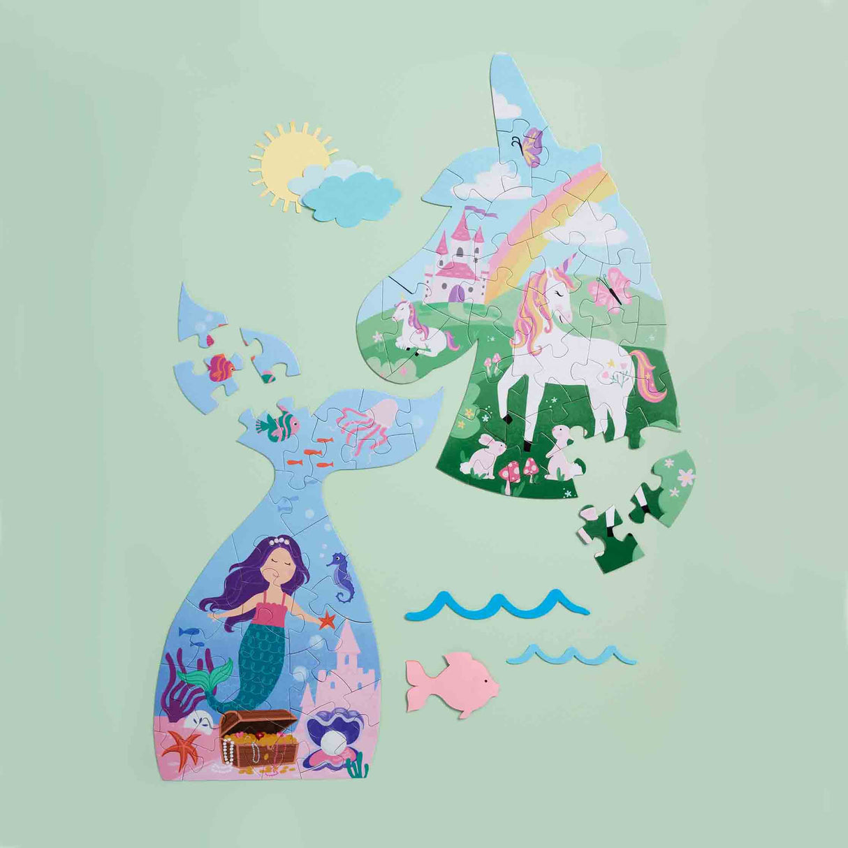 Magical Shaped Floor Puzzle