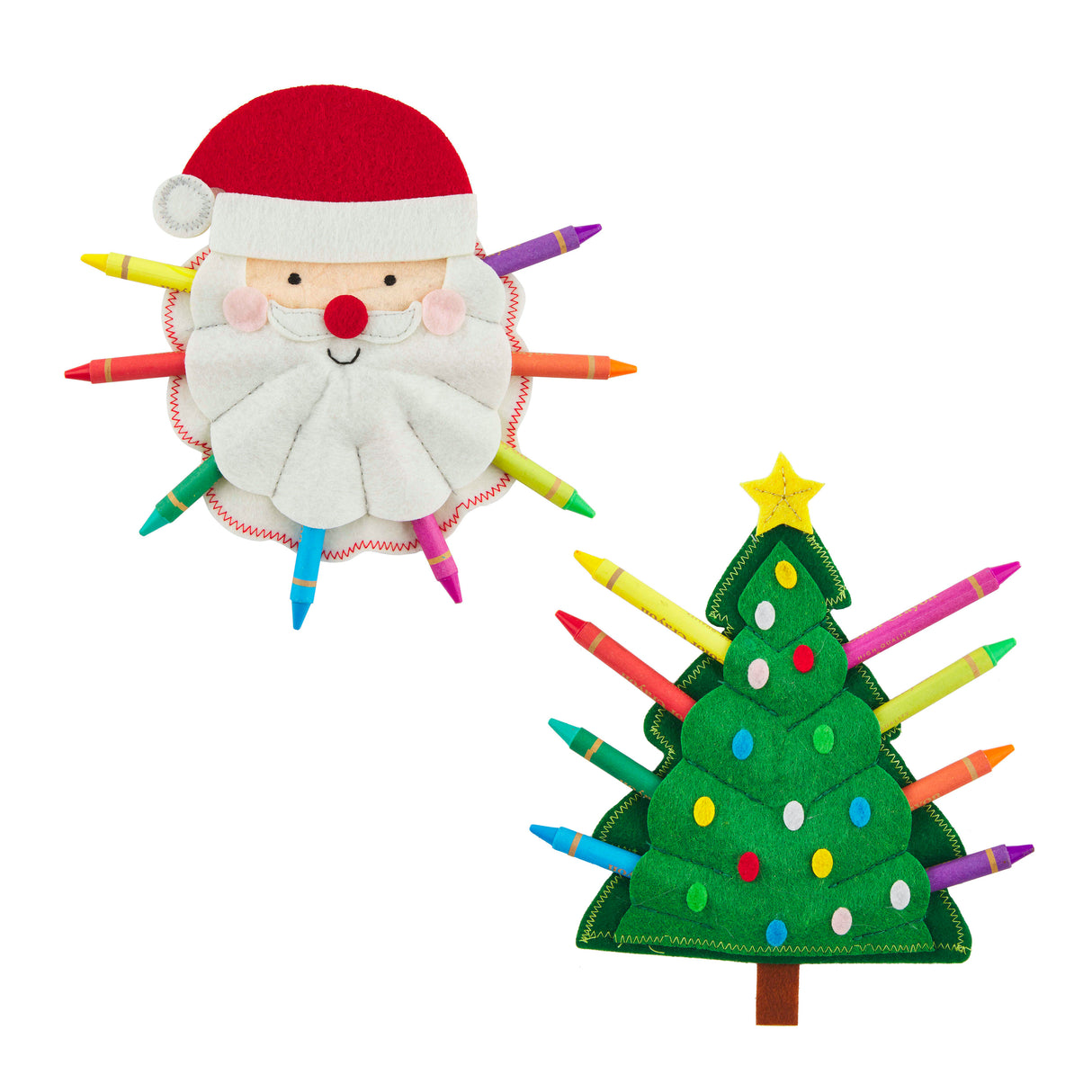 Christmas Crayon Holder Set
