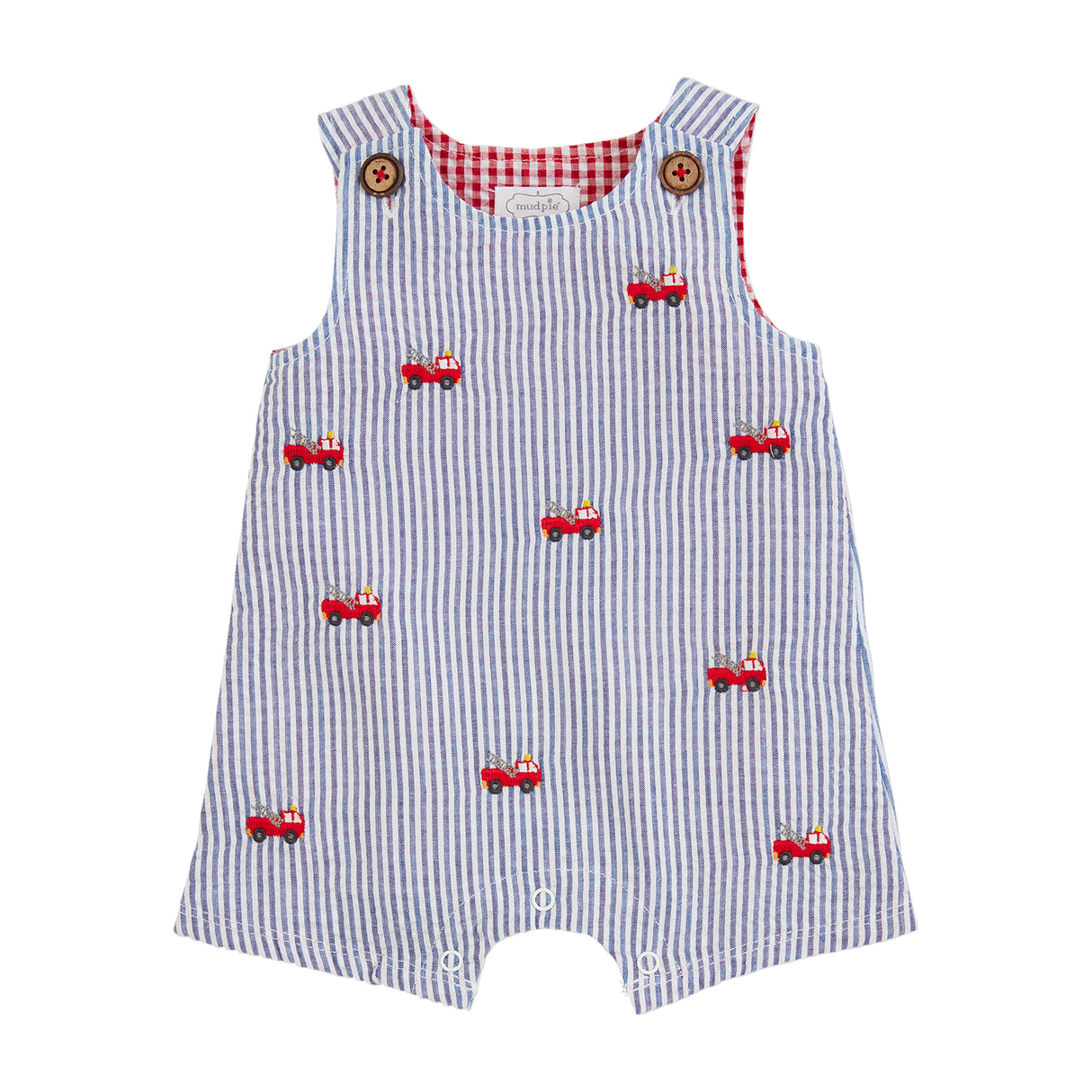 Embroidered Fire Truck Jon Jon