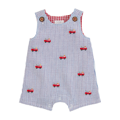 Embroidered Fire Truck Jon Jon