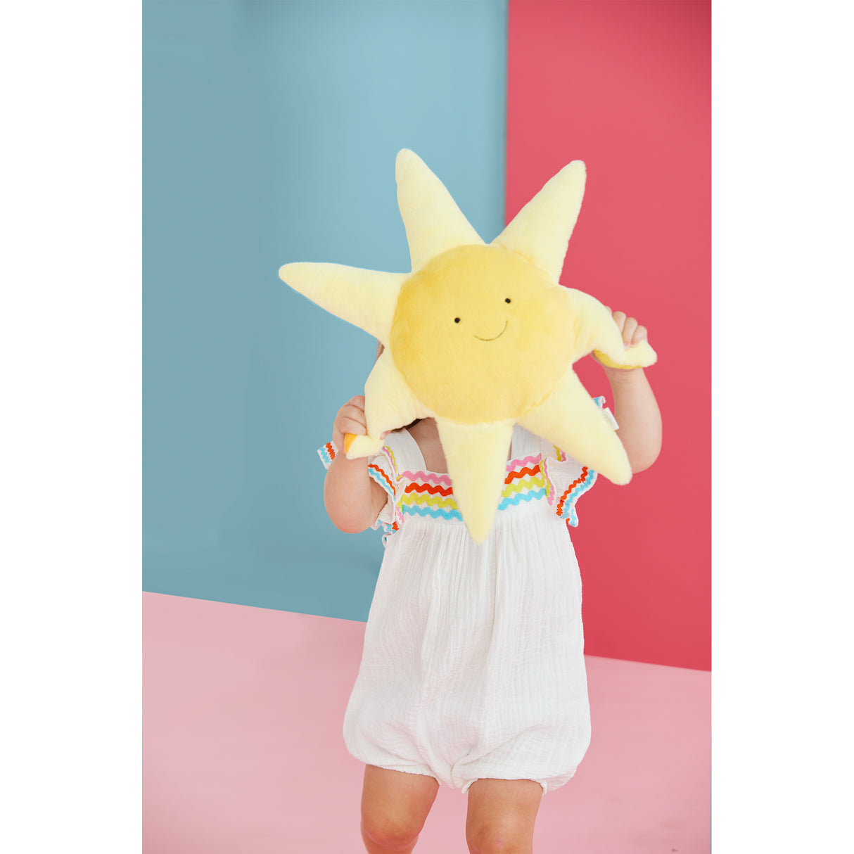 Colorful Ric-Rac White Bubble