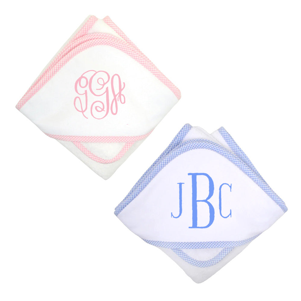 Small Check Hooded Towel Set