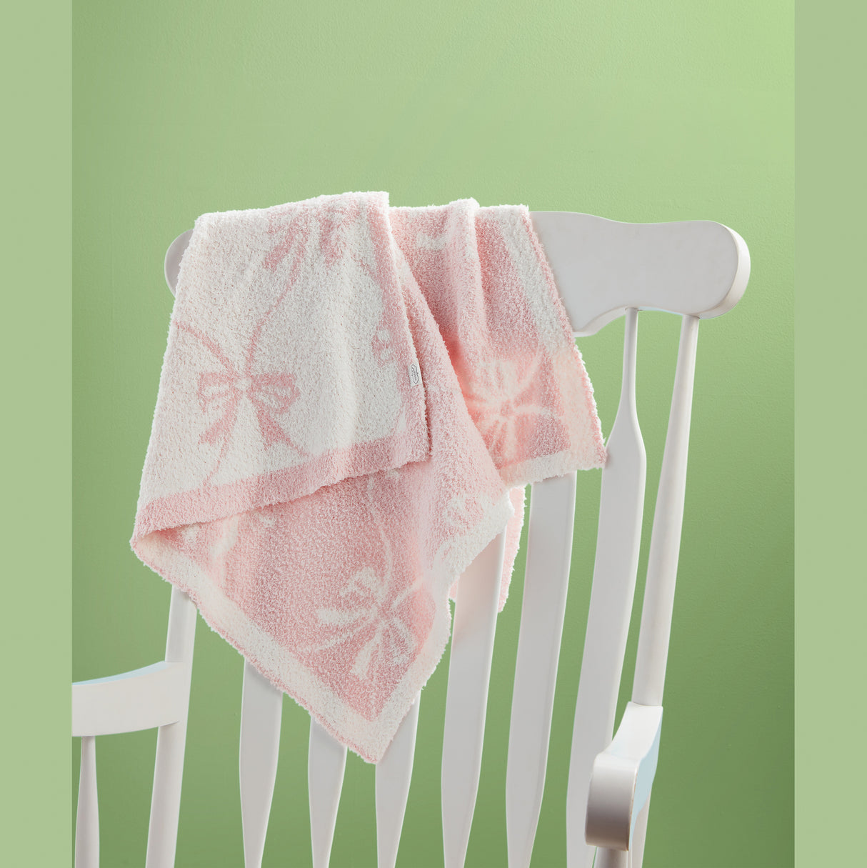 Bow Chenille Blanket