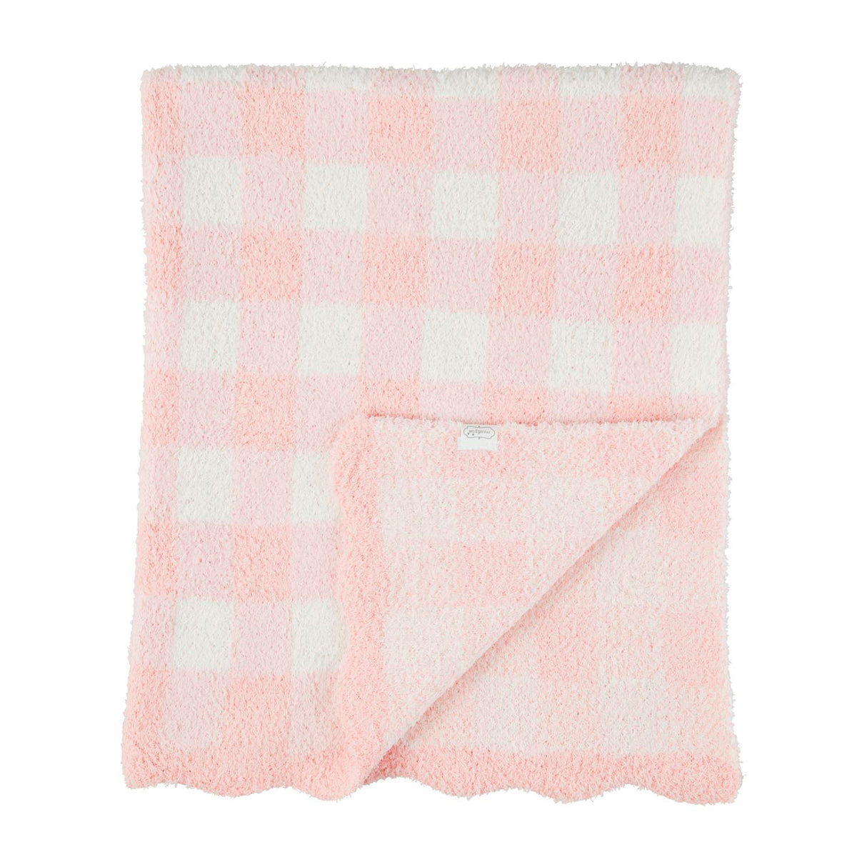 Gingham Chenille Blanket