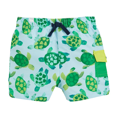Turtle Green Swim Trunks