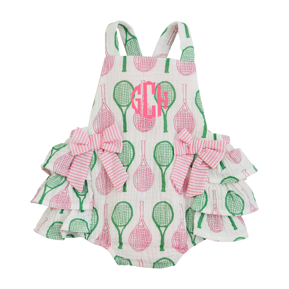 Pink Tennis Ruffle Sun Bubble