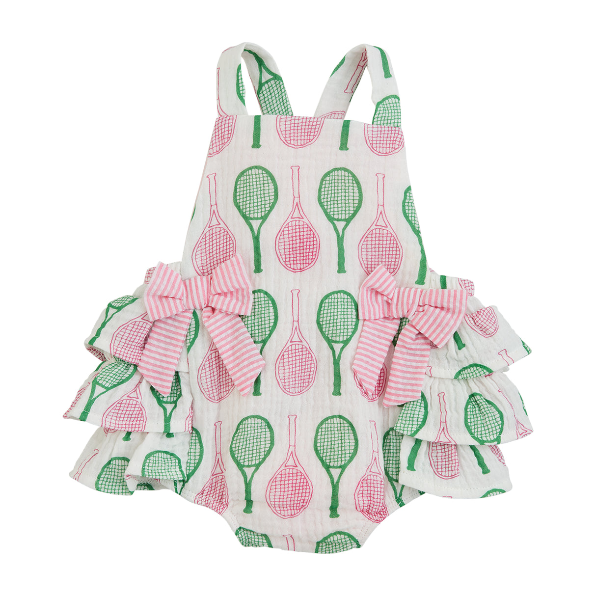 Pink Tennis Ruffle Sun Bubble