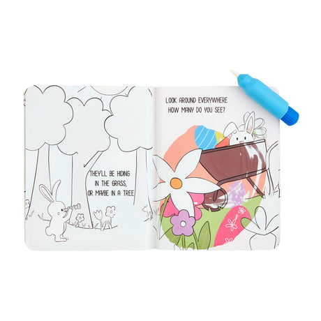 Egg Hunt Water Coloring Book