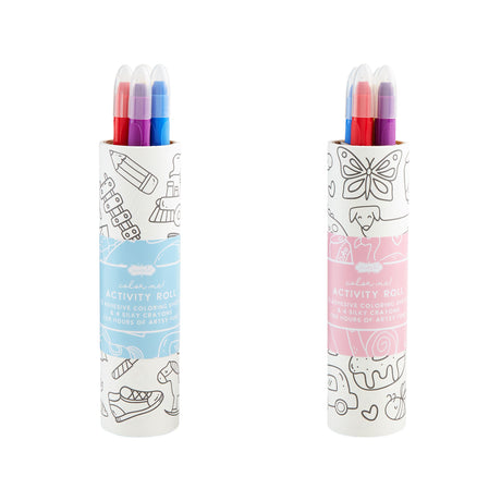 Color-Me Activity Roll Crayon Set