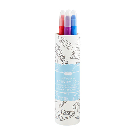 Color-Me Activity Roll Crayon Set