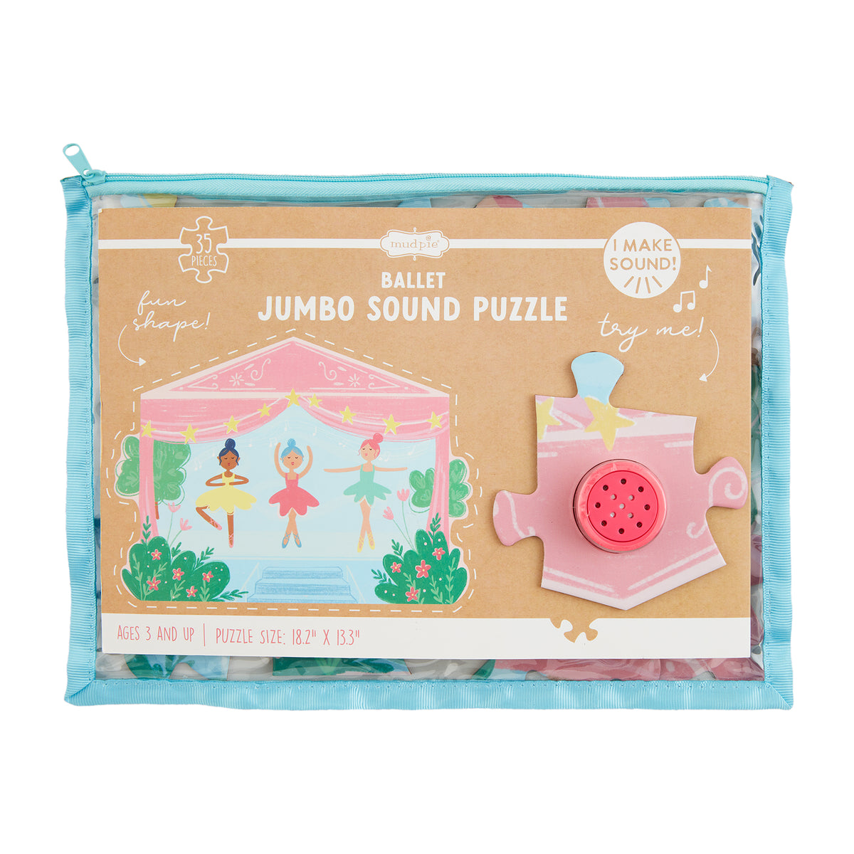 Girls Musical Floor Puzzle