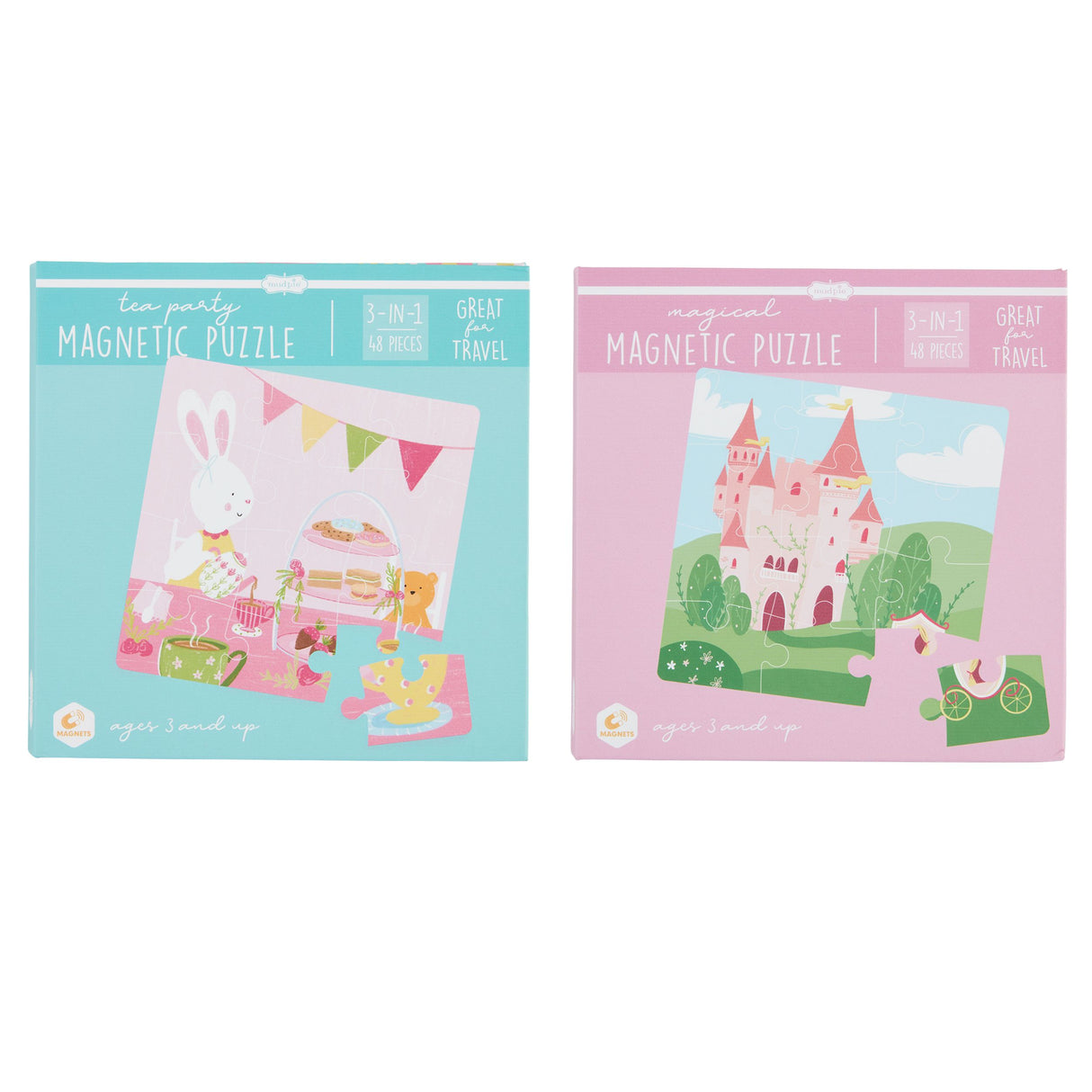 Tea Party & Magical Magnetic Puzzle