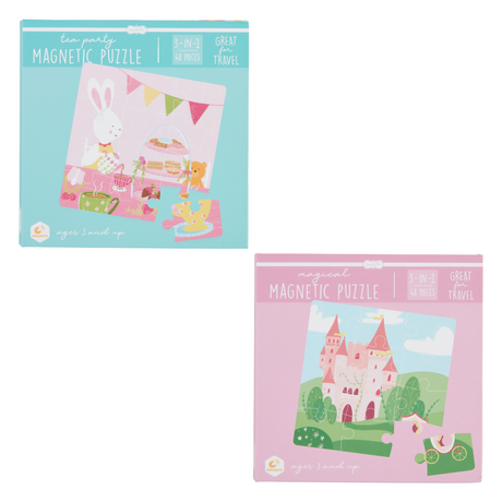 Tea Party & Magical Magnetic Puzzle
