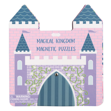 Dollhouse & Magical Kingdom Magnetic Puzzle Books