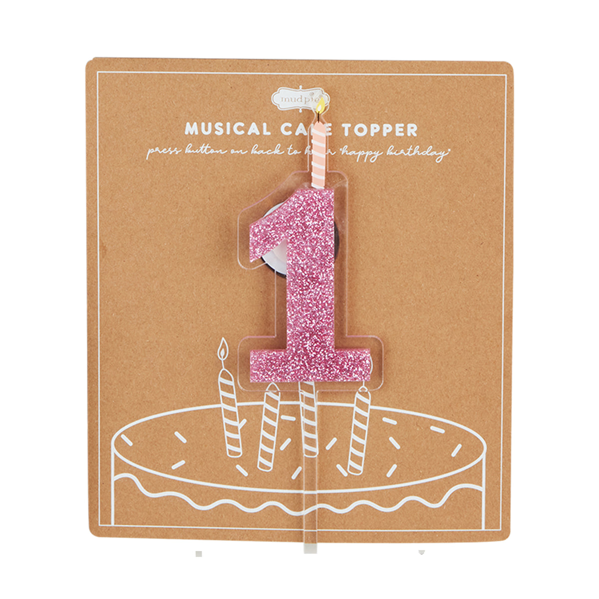Birthday Musical Cake Topper