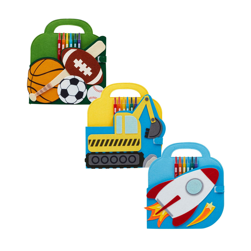 Boy Travel Art Folio Set