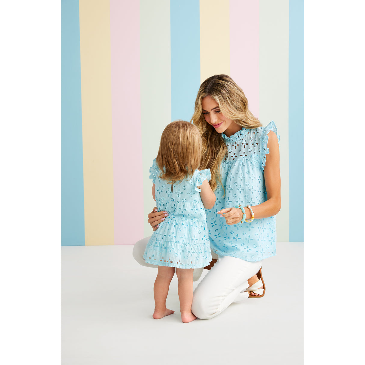 Mini Lula Eyelet Dress