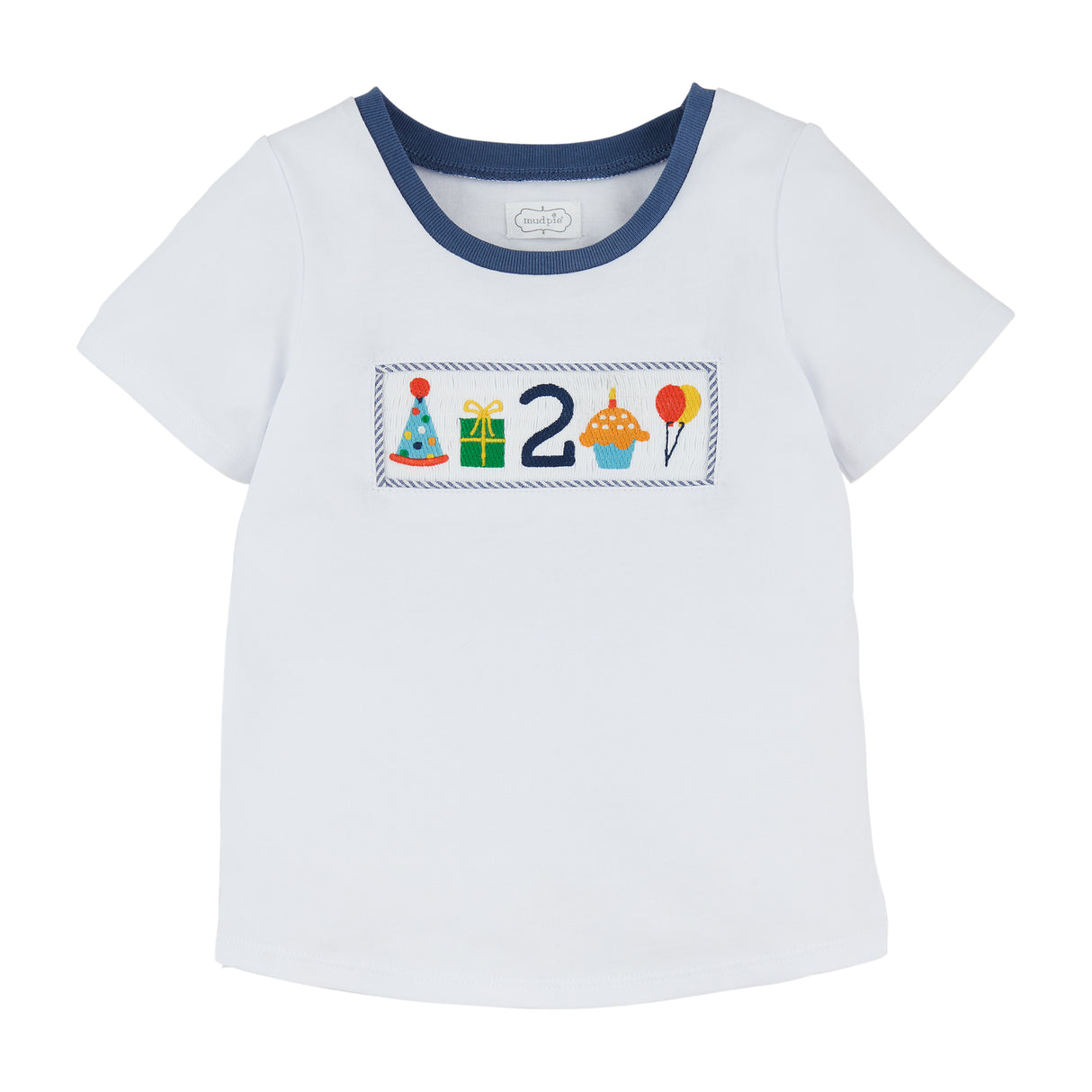 Second Birthday Smocked Boy Shirt