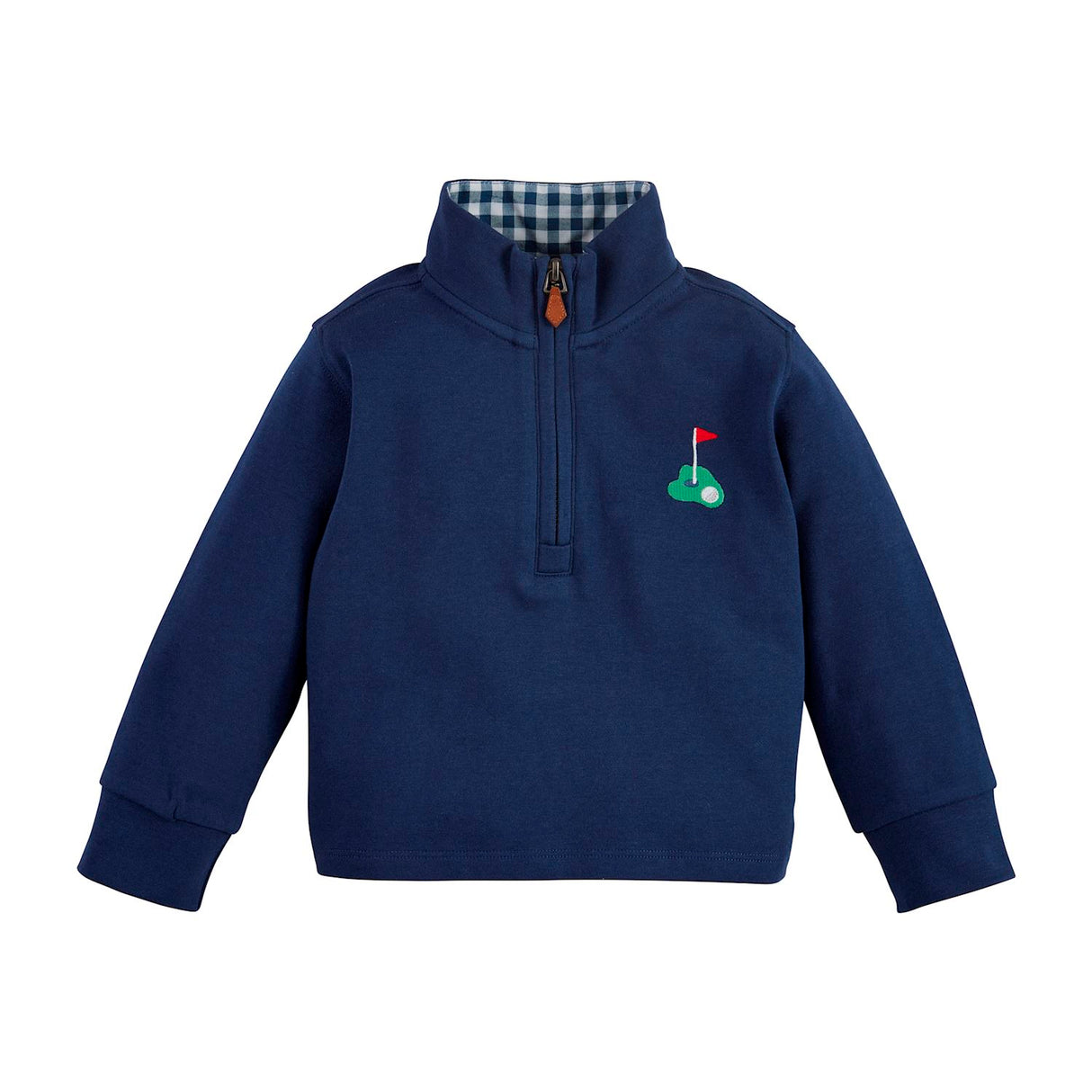 Golf Embroidered Quarter Zip Pullover