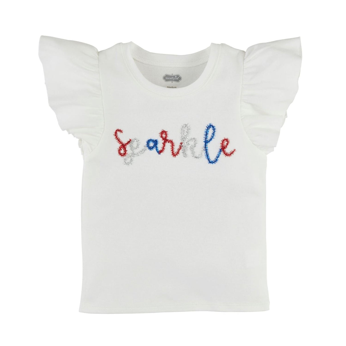 Patriotic Flutter Sleeve Knit Shirt