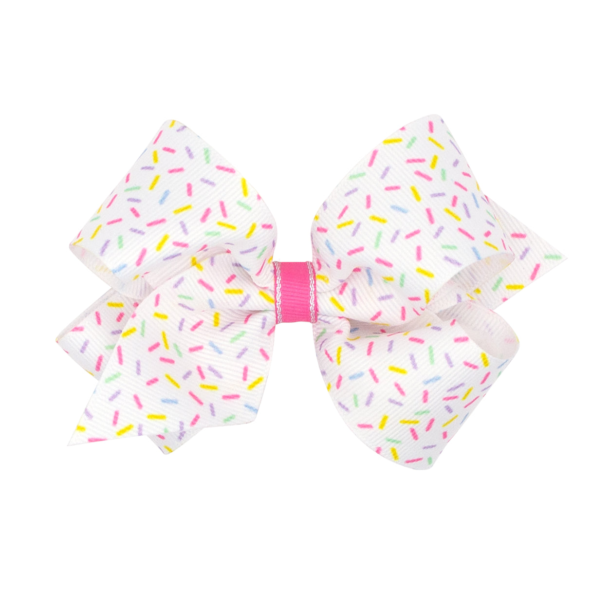 Birthday Sprinkles Grosgrain Bow