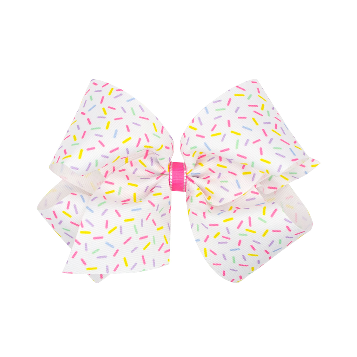 Birthday Sprinkles Grosgrain Bow