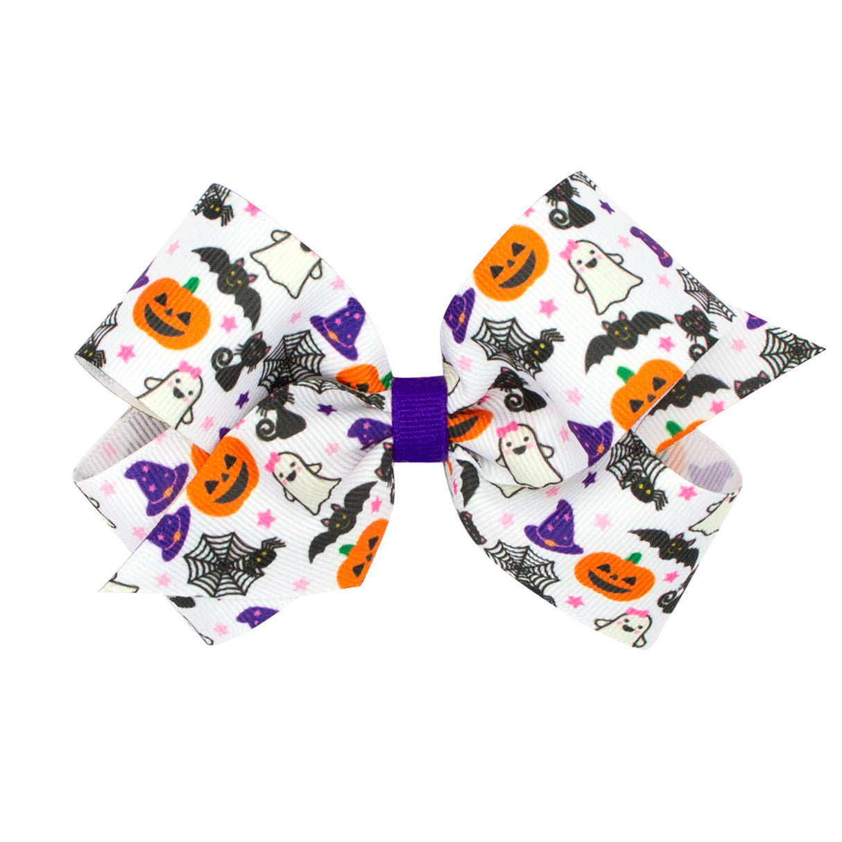 Halloween Print Grosgrain Bow