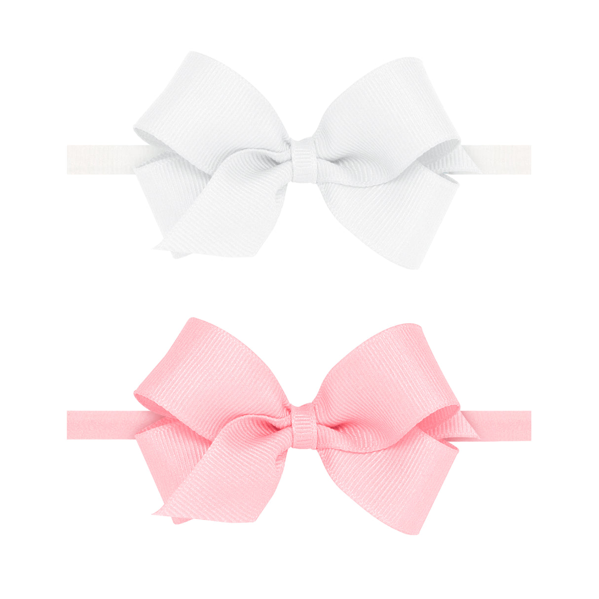 Mini Grosgrain Two Pack Headband Bows