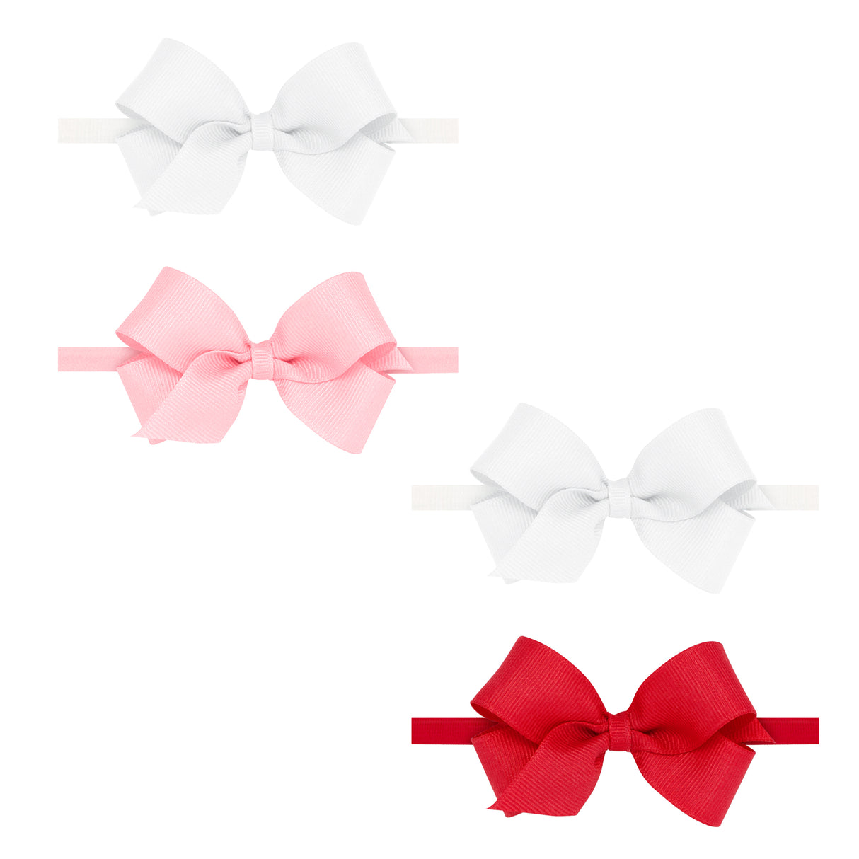 Mini Grosgrain Two Pack Headband Bows