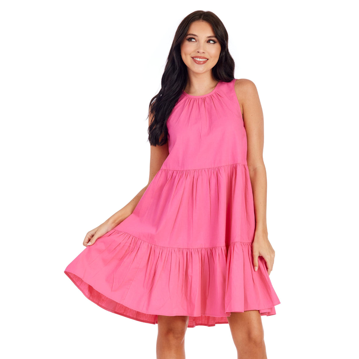 Pink Becker Bow Mom Dress