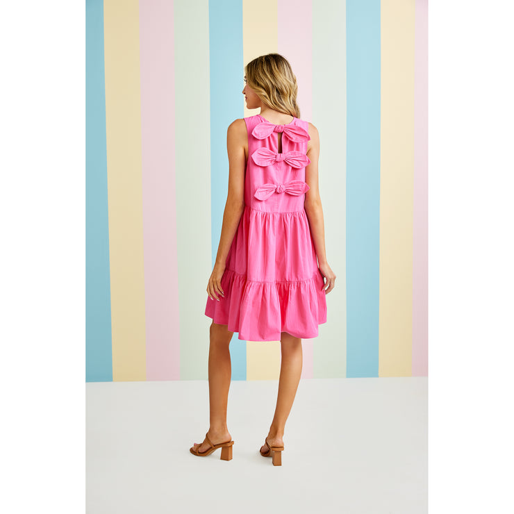 Pink Becker Bow Mom Dress