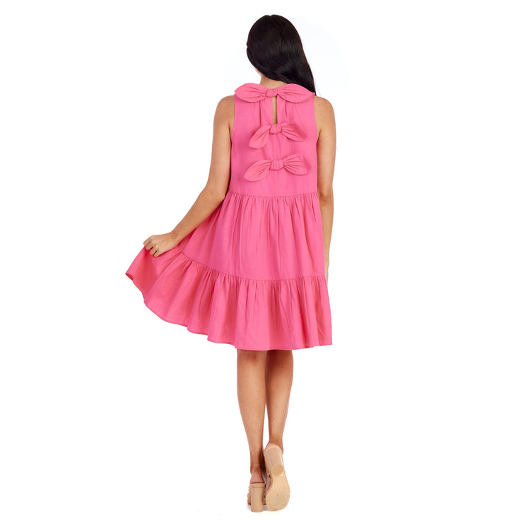 Pink Becker Bow Mom Dress