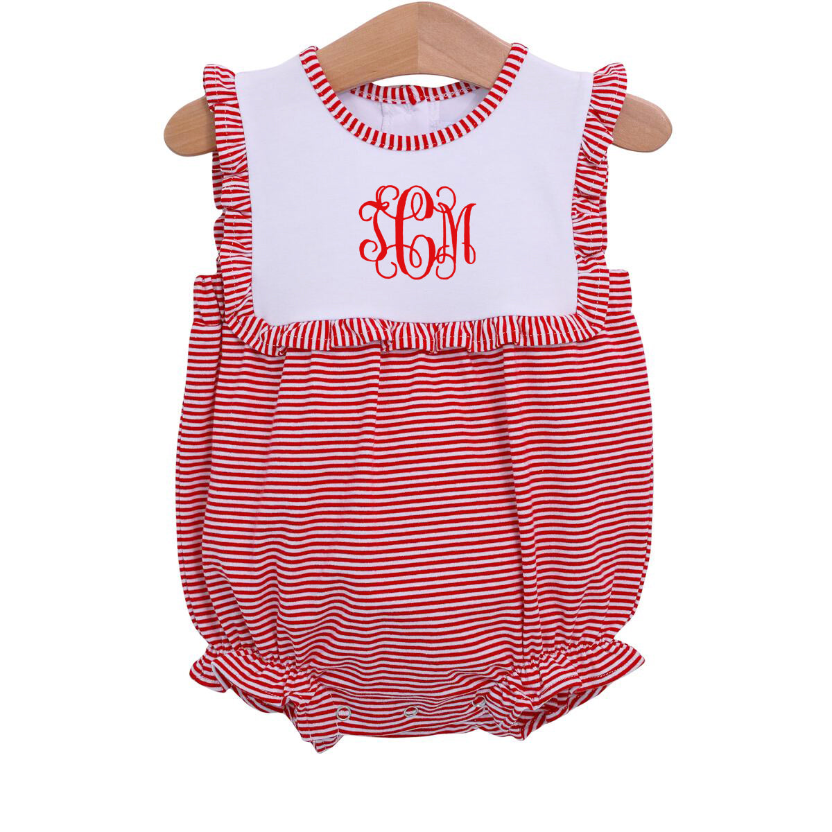 Alice Red Stripe Knit Bubble