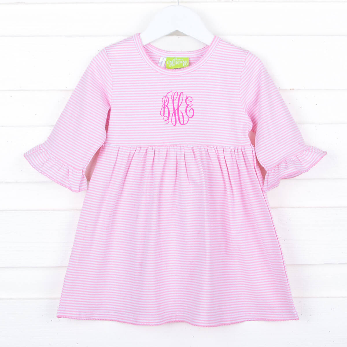 Pink Stripe Sophia Dress