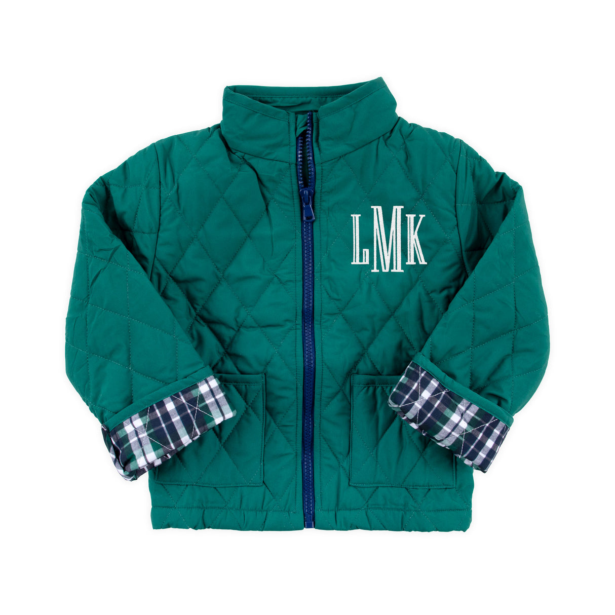 Hunter Green Quilted Coat