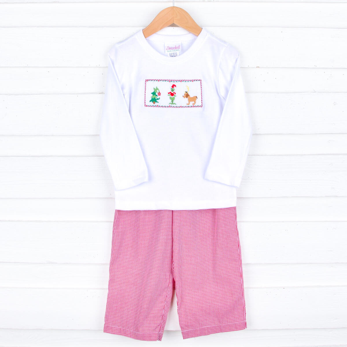 Mr. Grouch Smocked Pant Set