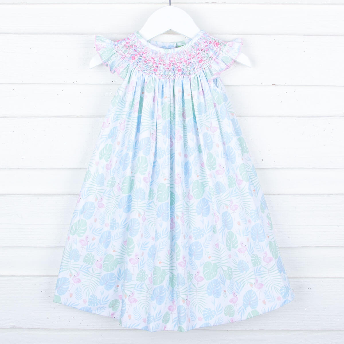 Caribbean Smocked Dress