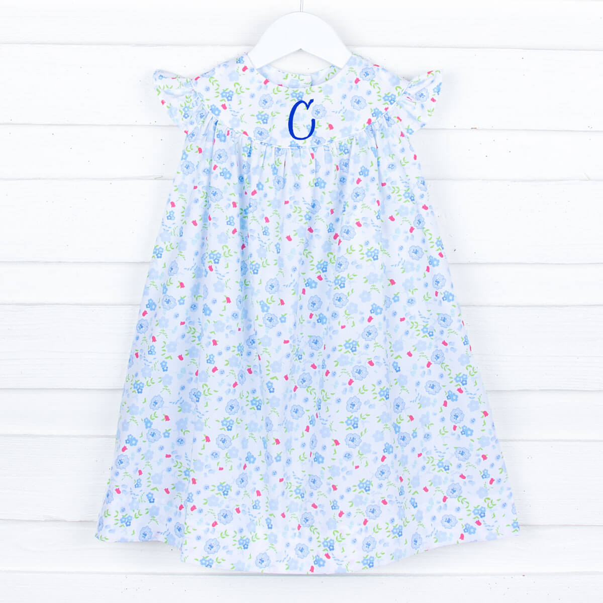 Blue Sky Floral Lucy Dress