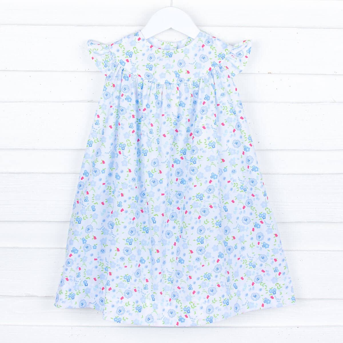 Blue Sky Floral Lucy Dress