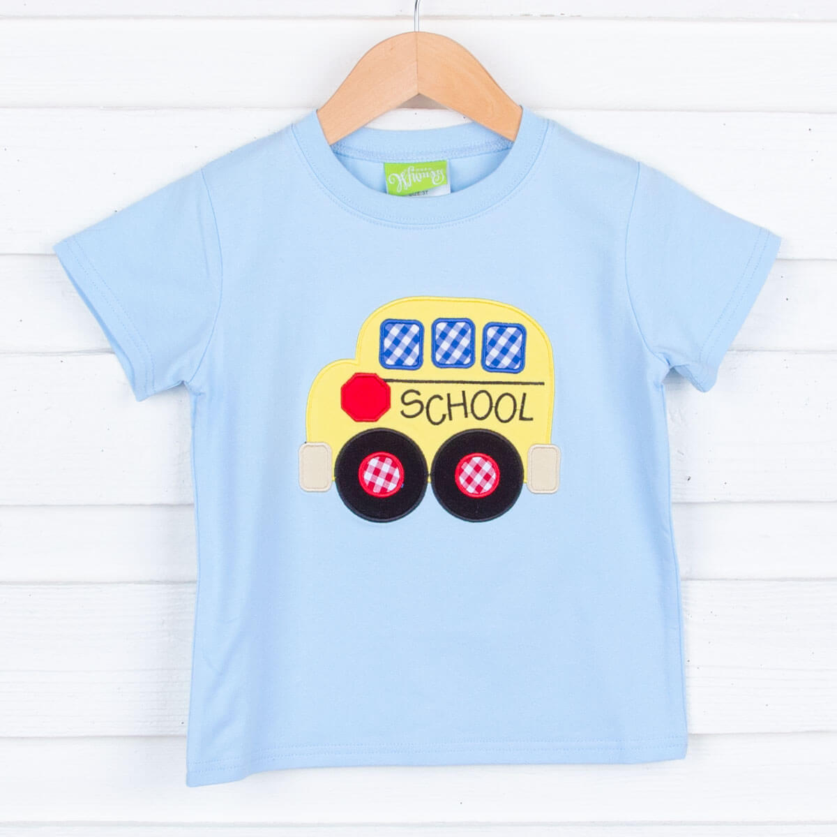 Bus Light Blue Short Sleeve Shirt