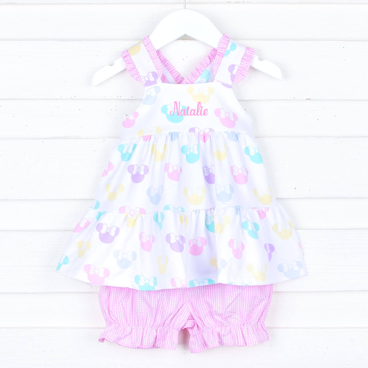Pastel Mouse Ears Callie Bloomer Set
